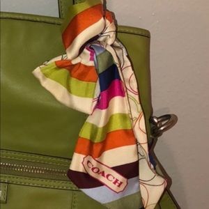 Coach purse SCARF ONLY